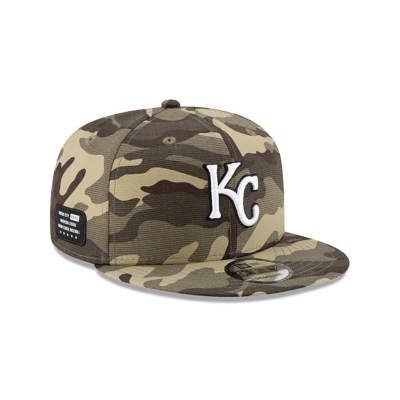 Sapca New Era Kansas City Royals MLB Armed Forces Weekend 9FIFTY Snapback - Verzi